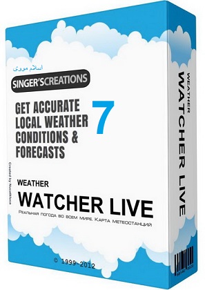 دانلود برنامه Weather Watcher Live - وضعیت آب و هوا به صورت آنلاین