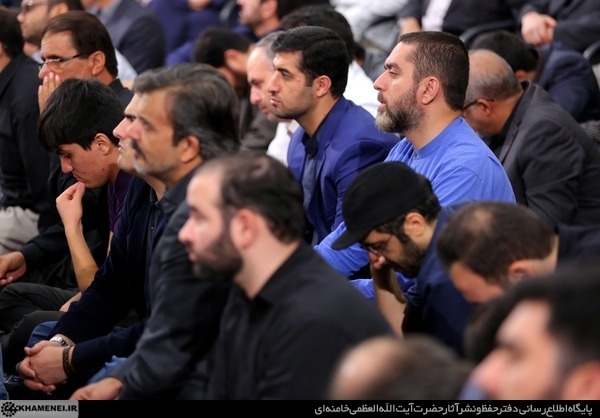 حضور بازیگر کشورمان در دیدار رهبری