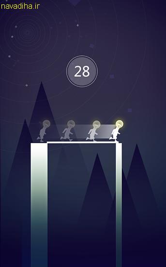 دانلود بازی جالب کله لامپی برای اندروید - crossy pipe rooftop adventure